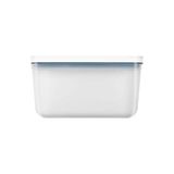 Zg Store Fresh & Save Vakumlu Saklama Kabı, L, Plastik, Yari Şeffaf-Akdeniz Mavisi