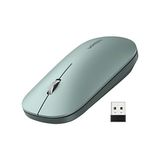 Zg Store Kablosuz Fare, 2,4 Ghz USB Bağlantısı, Maks. 4000 Dpi, 18 Ay Pil Ömrü. Pc, Mac, Dizüstü Bilgisayar, Windows 11, 10, 8.1, 7, Macos, Linux ile Uyumlu (Yeşil)