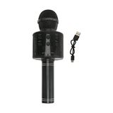 Zg Store Karaoke Mikrofon Aux USB ve Sd Kart Girişli Bluetoothlu Siyah Şarj Kablolu Şık Tasarım Hoparlör