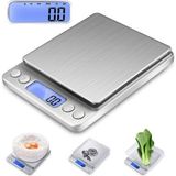 Zg Store Kuyumcu Eczane Mutfak Için Dijital Hassas Terazi Tartı 2000 Gr./ 0.1 Gr. THR123