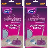 Zg Store Otomatik Temizlik Seti Yedek Mop 2li Avantaj Paketi, , Gri, 15CM - 001-Renkli