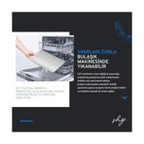 Zg Store Özel Tasarımlı 304 Paslanmaz Çelik Kesme Tahtası 3lü Set (Saklama Kılıfı, Kesme Tahtası ve Silikon Kaydırmaz Mat)1,5 mm Kalınlık, 23 x 34 cm Yıkanabilir, Gıda Temasına Uygun, Hijyenik - Ahşap