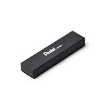 Zg Store PG1009 Pentel PG1009 (0.9 Mm) Mat Metal Gövdeli Teknik Çizim ve Yazı Için Mekanik Kurşun Kalem, Orijinal Kutusunda - 01-Siyah