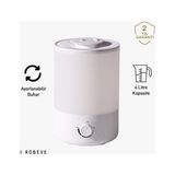 Zg Store Rbh-02 Ultrasonik Hava Nemlendirici Aroma Difüzörü 4 Litre Buhar Makinesi 4l Nemlendirici - Otomatik Kapanma Sessiz Çalışma