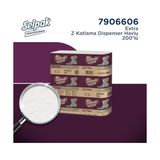 Zg Store Selpak Professional Extra Z Katlı Dispenser Havlu,12 x 200 Yaprak - 001-Beyaz