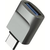 Zg Store USB 3. 2.0 To Type C Cep Telefonu Otg Çevirici (Type C Yi USB Girişine Dönüştürücü Aparat) (1, Gri)