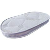 ZG Ticaret Anne Yanı Bambu Oval Beşik Yatagı - 65 x 110 cm