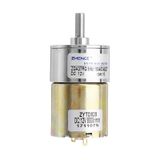 Zga37rg 12V 37Mm 10Rpm Reduktorlu Dc Motor Metal Disli Yuksek Tork Kuvvet Robot Oyuncak Rc Araba