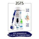 Zgts Blue Line Dermaroller 0.50mm Titanyum 192 Iğneli Derma Roller