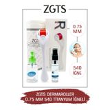 Zgts Dermaroller 0.75 Mm Titanyum 540 Iğneli Derma Roller
