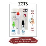Zgts Dermaroller 0.75 Mm Titanyum 540 Iğneli Derma Roller