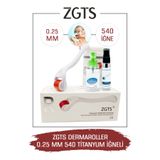 Zgts Dermaroller - 0,25 mm Ölçü - 540 Titanyum İğneli - Saç Sakal Yüz ve Cilt Bakım Derma Roller