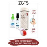 Zgts Dermaroller 1.00 Mm Titanyum 540 Iğneli Derma Roller