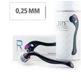 Zgts Dermaroller 540 Iğne Titanyum Derma Roller 0,25MM + Temizleme Spreyi