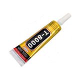Zhanlida T-8000 Şeffaf Yapıştırıcı Dokunmatik-Kasa 15ml Güçlü Yapıştırma Özelliği