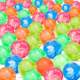 Zhanmai 40 Parça Küçük Zıplayan Toplar Neon Yüksek Zıplayan Toplar Bulut Kauçuk Zıplayan Toplar 1 İnç Küçük Kauçuk Top Renkli Girdap Topu Oyun Ödülleri Parti Hediyeleri Otomatlar için