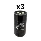 Zheli 43-53 Μf 36X70 mm 220 Acv Ilk Hareket/kalkış Kondansatörü - 3'LÜ