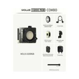 Zhiyun Molus X200 RGB Combo Paket 200W Taşınabilir LED Video Işığı- Bej