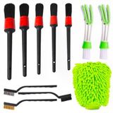 Zhltools 11 Parça Araç Detaylı Temizlik Seti Fırçaları