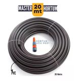 Zhltools 20 Mt Pvc Bahce Ve Yikama Hortumu Koyu Gri Sulama Basligi Hediyeli