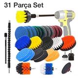 Zhltools 31 Parca Cok Amacli Ev Banyo Ve Arac Matkap Ucu Temizlik Seti