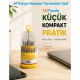 Zhltools 31 Parça Hassas Tornavida Seti