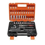 Zhltools Cr-v Max Cırcırlı 53 Parça Lokma Anahtar Takımı Bits Uç Seti İle Tam Set Sarı