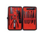 Zhltools Deri Çantalı 17 Parça Manikür Pedikür Seti
