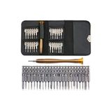 Zhltools Hassas Tornavida Seti 25 Parça Deri Cüzdan