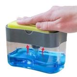 Zhltools Ikisi Bir Arada Basmali Pratik Sivi Sabunluk Pompasi Ve Bulasik Yikama Sungeri Haznesi