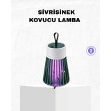 Zhltools Şarjlı Mor Işıklı Sivrisinek Öldürücü Lamba Sessiz Ve Kimyasal İçermez