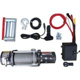 ZHME 12000LB Çelik Halatlı Elektrikli Offroad Vinç Antrasit Renkli Güçlü Motorlu Tasarım - 1229 Antrasit