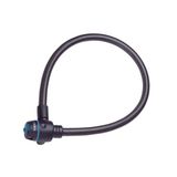 Zhongli KLT-105 15x1000 mm Anahtarlı Bisiklet Kilidi