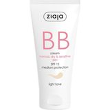 Ziaja BB Krem 50 ml Açık Ton Normal, Kuru ve Hassas Ciltler İçin Nemlendirici E Vitamini - Normal, Kuru, Hasas Cilt Açık Ton