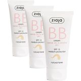 Ziaja Bb Krem Normal Kuru ve Hassas Cilt Doğal Ton Spf 15 50 ml (3 Paketi) - Option-1
