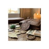 Zib Grips Velvet Copper Fehu Uruz Horus Bakır Kolye El Yapımı Boho Spiritüel Hediyelik