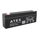 Zibox Atex 12 Volt 2 Amper Yatık Uzun Akü (178X34X60 Mm)