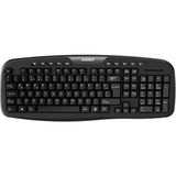 Zibox Everest KB-955 Siyah USB Multimedia Kablolu Q Standart Klavye