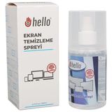 Zibox Hello HL-27270 200ML Profesyonel Ekran Temizleyici Sprey Telefon Tablet Tv ve Laptop Temizleme Solüsyonu - Siyah