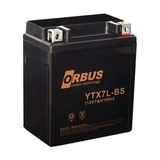 Zibox Orbus 12 V 7 Amper Elektrikli Karbon Bisiklet Aküsü YTX7L-BS