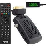 Zibox Plato Multi Mini Scart Hd Uydu Alıcısı - Siyah