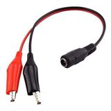 Zibox Powermaster 5.5x2.5mm Dişi To Krokodil Çevirici 25CM Kablo PM-22974 - Çok Renkli