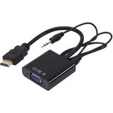 Zibox Powermaster HDMI To Vga+Audio Çevirici - Çok Renkli