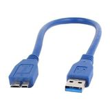 Zibox Powermaster PM-12900 USB 3.0 Data Micro USB Kablosu 20 cm - Siyah