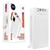 Zibox Powerway QC30S 30000MAH Dijital Göstergeli Powerbank - Siyah