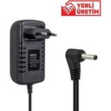 Zibox Weko 12 Volt - 3 Amper 3.5*1.35 Uçlu Yerli Üretim Yazar Kasa Pos Adaptörü - Siyah