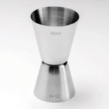 Zicco Jigger Çelik 20 x 40 ml