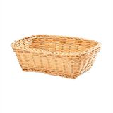 Zicco Plastik 23x19x8 cm Açık Renk Dikdörtgen Ekmek Sepeti
