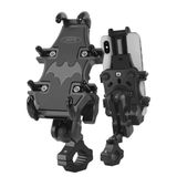 ZIDIYORUO Motosiklet ATV Telefon Tutacağı, Alüminyum Ağır Hizmet Tipi Telefon Montajı, Motosiklet Evrensel 7/8 "-9/8" Gidon, Tüm iPhone 14 13 12 Pro Max Android Samsung Akıllı Cihazlar için Uygun