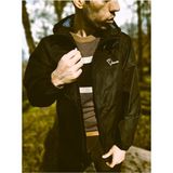 Ziege Regen Rain Coat - Unisex Su Geçirmez Ceket - L - Siyah